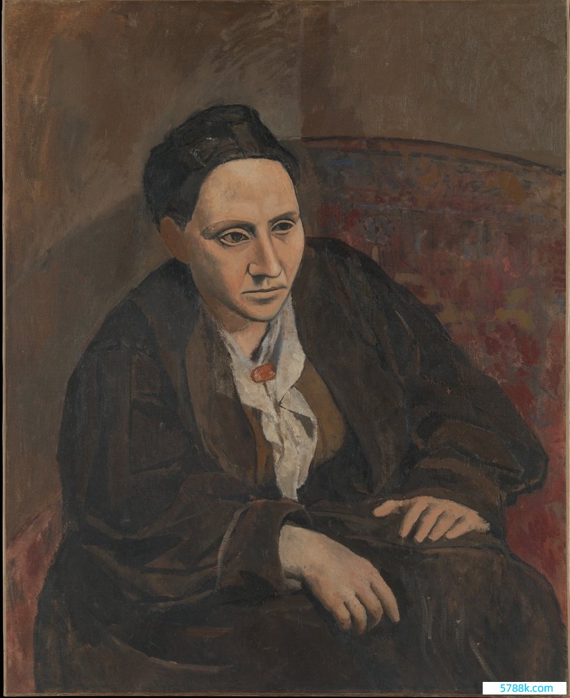 1906年，毕加索给斯泰因画了一幅肖像，关于“不像斯泰因”的驳倒，毕加索回报说，“她会的。”